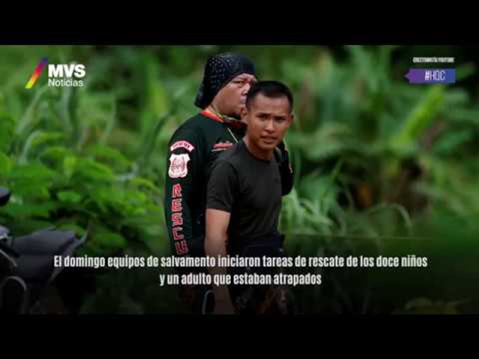 Arduo rescate en Tailandia