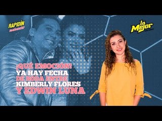 Descargar video: ¡Qué emoción! Ya hay fecha para la boda entre Edwin Luna y Kimberly Flores