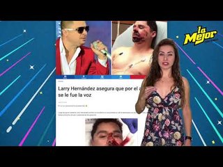 Larry Hernández pone pretextos para cantar