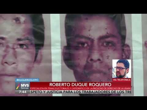 Crear Comisión de la Verdad por Ayotzinapa no es atribución del Poder Judicial: Duque