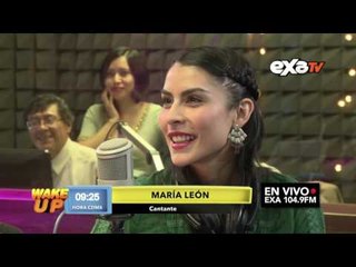 María León en Wake Up con Roger González