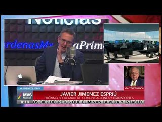 No es compatible Santa Lucía con Texcoco: Jiménez Espriú