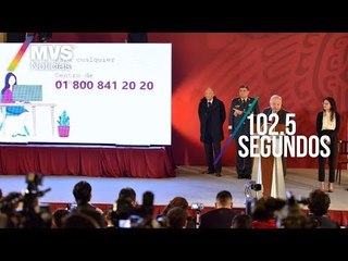 AMLO arranca el programa Jóvenes Construyendo el Futuro