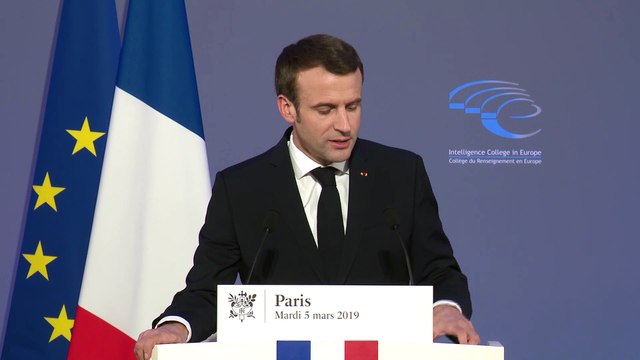 Inauguration du Collège du renseignement en Europe