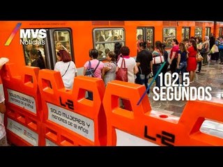 Dejan en libertad a dos acusados de acoso sexual en el Metro