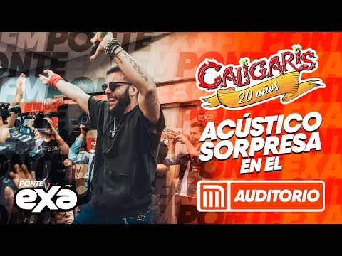 Los Caligaris tocando en el metro Auditorio