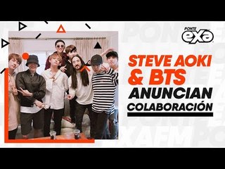 Steve Aoki comparte adelanto con BTS y las fans se descontrolan