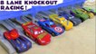 Hot Wheels Race Off Pixar Cars 3 Knockout Racing with DC Comics Justice League & Marvel Avengers 4 Superheroes against Toy story 4 Rex and PJ Masks Catboy & Lightning McQueen