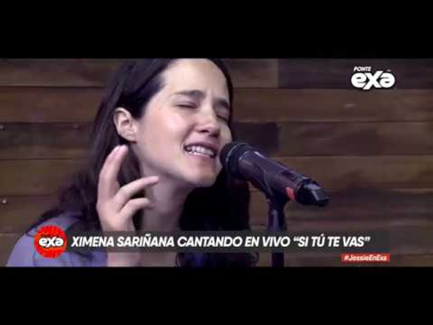 Ximena Sariñana en acústico, cantando "Si Tú Te Vas" - Vídeo Dailymotion