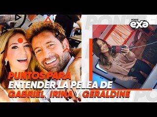 Este ha sido el pleito entre Geraldine Bazán, Irina Baeva y Gabriel Soto