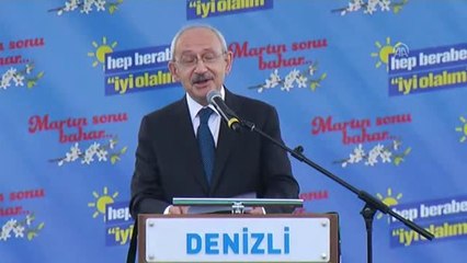 Kılıçdaroğlu: "(İyi Parti ile İttifak) Özel Bir Çıkara Dayalı Değil"