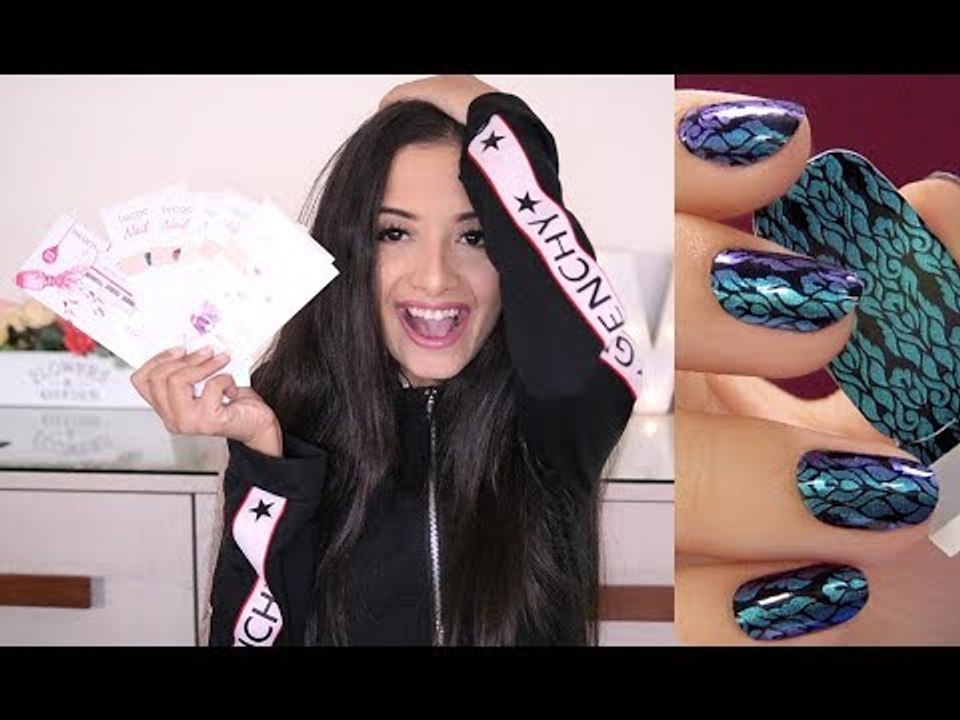 طريقه عمل اشكال للاظافر باستخدام ان كوكو