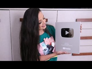 واخيرا اليوتيوب بعتلى الدرع الفضي الجديد | شاركونى فرحتى | Alia Awwe