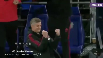 Amazing Manchester United - All Goals Under Ole Gunnar Solskjær's Management all 24 Goals