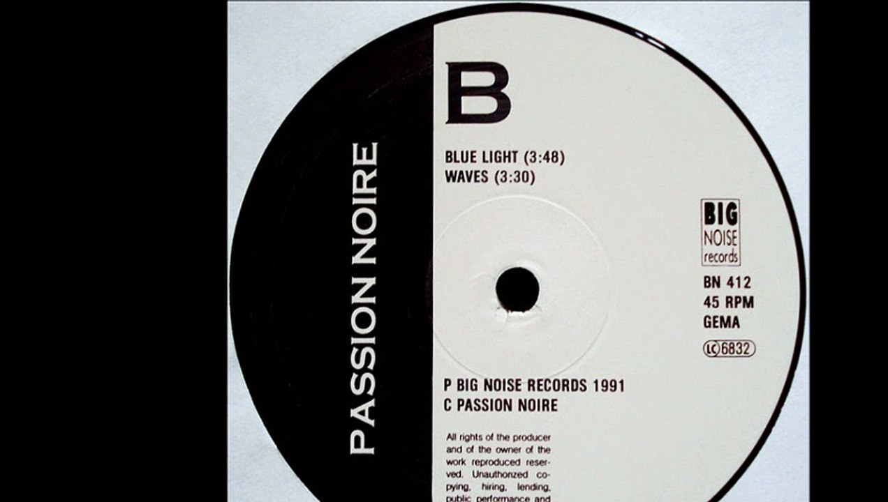 Passion Noire ‎- Blue Light (B1)