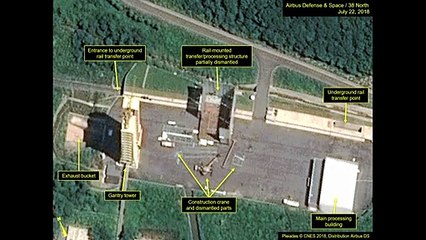 Pyongyang retoma reconstrução de área de lançamento de satélites