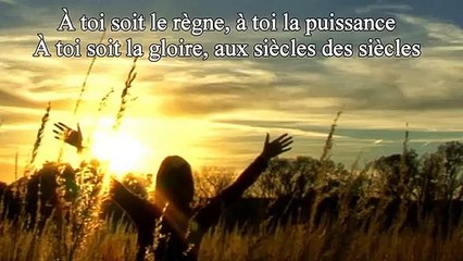 "Notre père"chanté par Emilie Charette