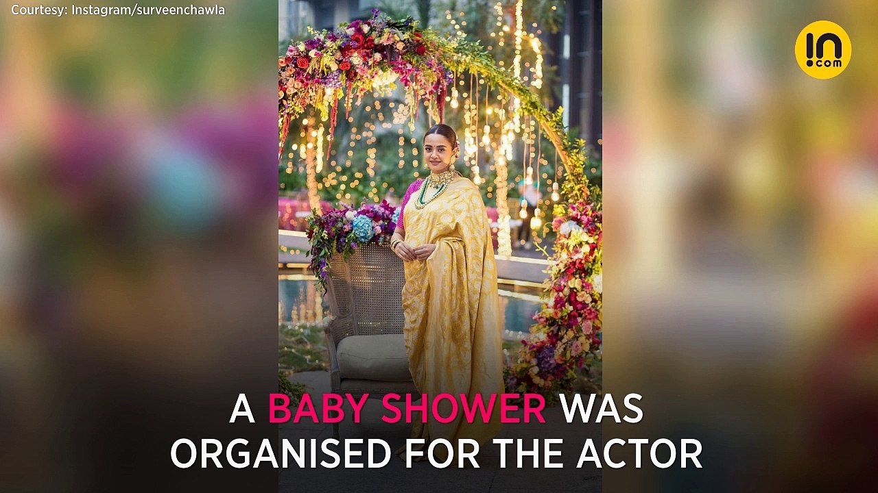 Surveen Chawla looked absolutely ravishing in her baby shower, pics inside