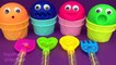 4 Colors Play Doh Ice Cream Cups | PJ Masks Chupa Chups LOL HairGoals Shopkins Kinder Surprise Eggs | Awesome Toys