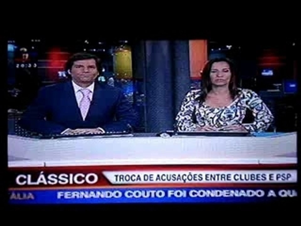 2007 04 01 - Benfica vs FC Porto - Incidentes (TVI)