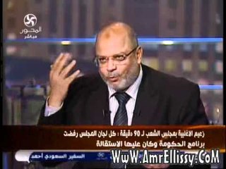 عمرو الليثي وزعيم الاغلبية في مجلس الشعب