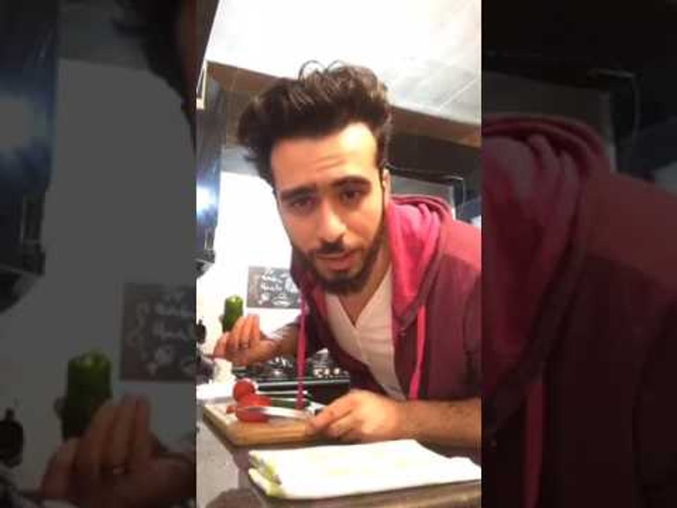 Mohamed Aamer - كارثة فى  المطبخ هيولع عشان محمد عامر بيحاول يعمل فطار لسلمى المفترية وهى عيانه