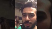 Mohamed Aamer - رد فعل محمد عامر لما سلمى قالتله نلون بيض فى شم النسيم
