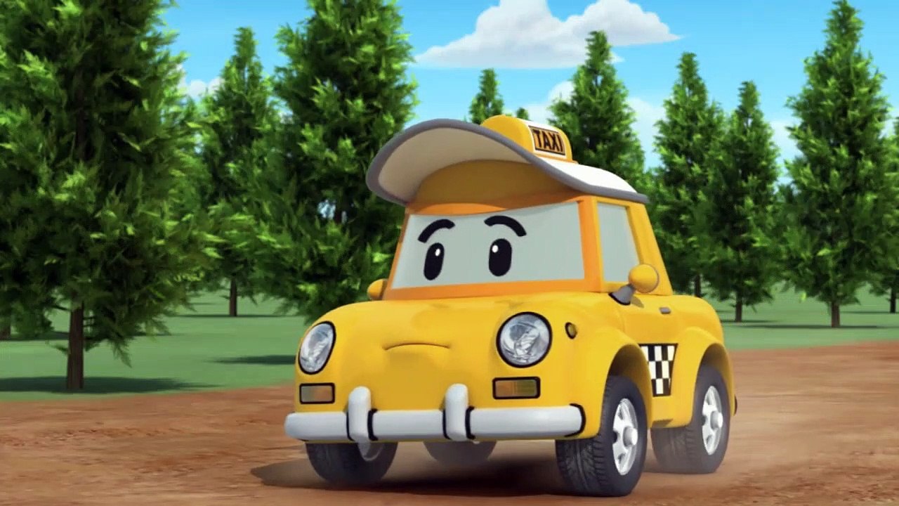 I'm going to pass first! (Korean) | Robocar Poli Clips