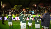 AS Vitré - FC Nantes : la communion et la joie du vestiaire
