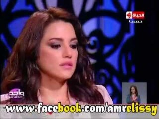 برنامج واحد من الناس لقاء مع الفنانة درة