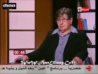 برنامج بوضوح - مناظرة بين فريدة النقاش و نجوى عباس مع د.عمرو الليثي