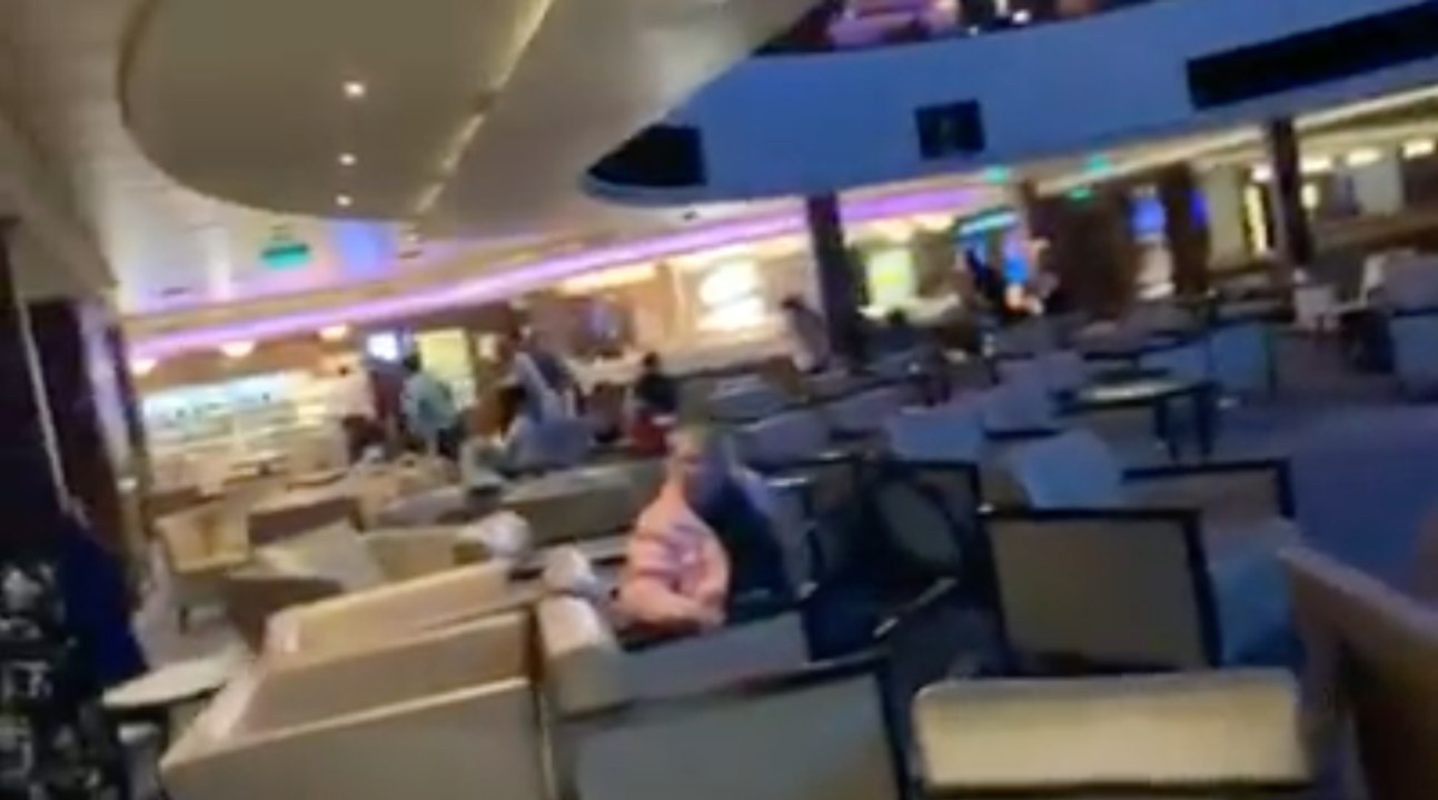 Les passagers d'une croisière ont cru mourir à cause d'une violente tempête