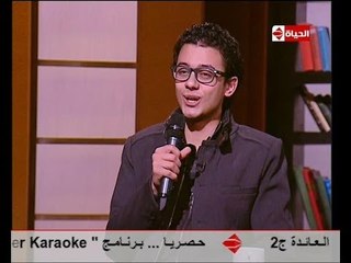 برنامج بوضوح المنشد مصطفى عاطف وانشوده للنبى عليه الصلاه والسلام