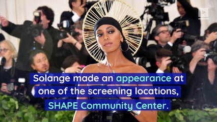Solange Screens 'When I Get Home' Film in Houston