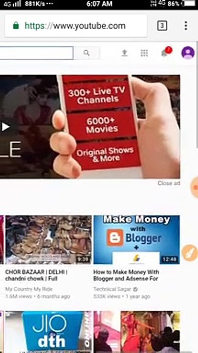 how to creat youtube channel in android