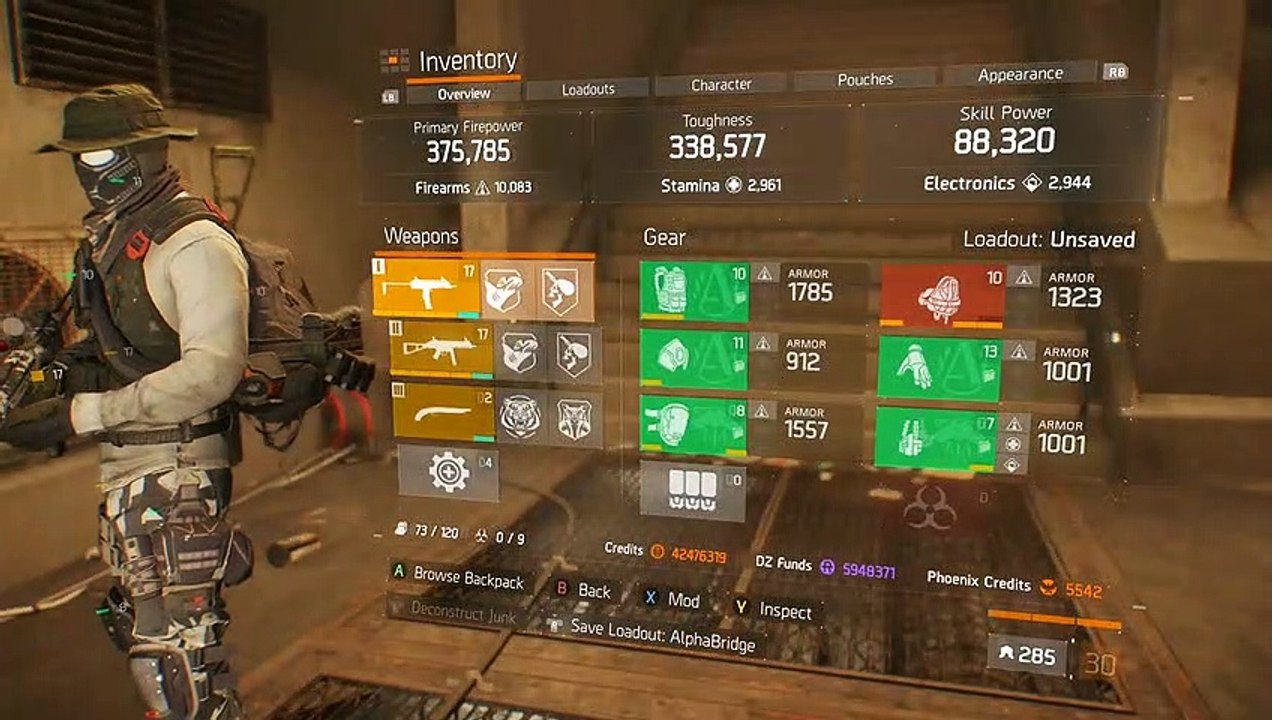 The Division 1.8.3 l SO I MADE A 1 CLIP MP7 BUILD..... LETS JUST SAY ITS "LIGHTS OUT"