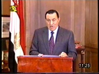 برنامج اختراق - كلمة الرئيس  محمد حسني مبارك بعد حادث قطا ر الصعيد المحترق بالكامل