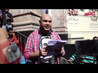 وقفة للصحفيين ضد هجوم الداخلية على "المصري اليوم"