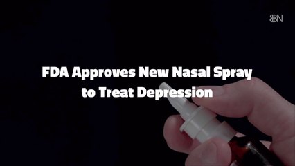 A Controversial New Nasal Spray To Treat Depression