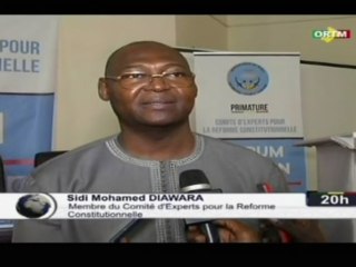 ORTM/Forum citoyen du comité d’experts pour la reforme constitutionnelle
