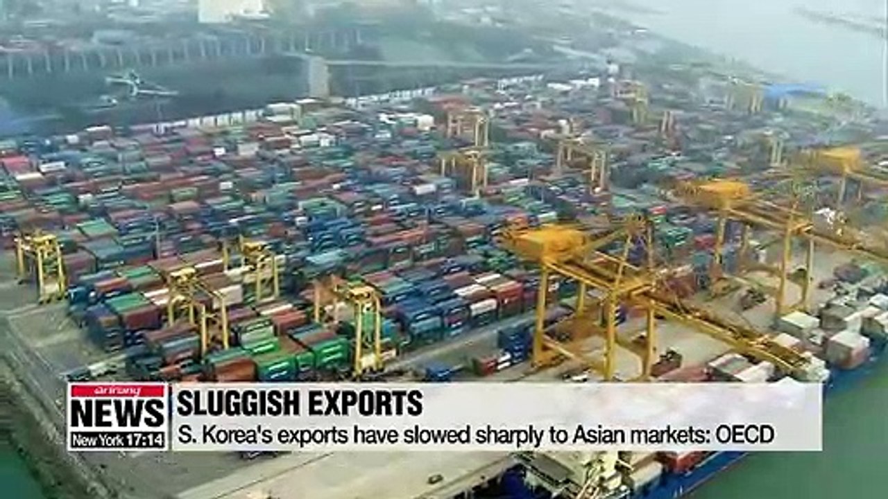 S. Korea's growth outlook for 2019 cut to 2.6% amid slowdown in global trade: OECD