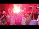 بالشماريخ والسيلفي يحتفل أولتراس أهلاوي بالفوز