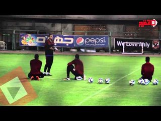 أول تدريب لأحمد فتحي مع الأهلي بعد العودة من أم صلال