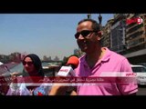 في عز الحر.. عائلة مصرية تحتفل بقناة السويس الجديدة بالتحرير