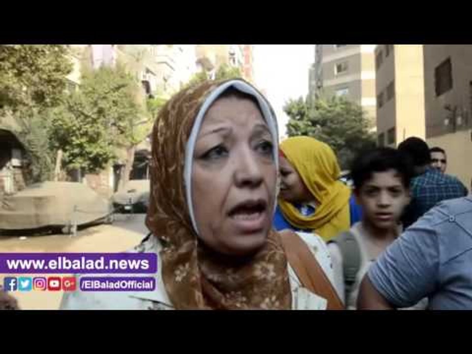 صدى البلد |أولياء أمور طلاب مدرسة محمد عبده يتظاهرون امام المدرسة