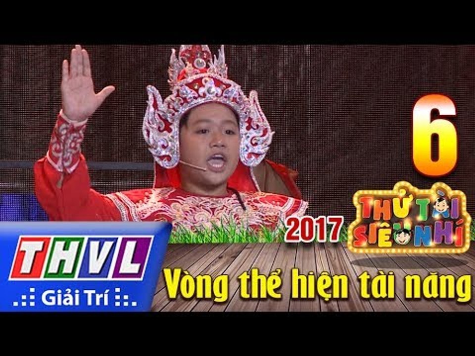 THVL | Thử tài siêu nhí 2017 – Tập 6[3]: Trích đoạn Đường đến ước mơ - Trọng Nhân
