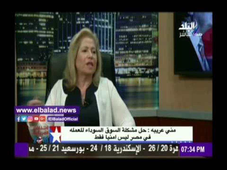 صدى البلد |منى عريبة : مصر لديها مؤهلات واعدة للاستثمار وتحقيق الربح بصورة كبيرة