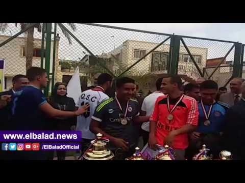 صدى البلد | رئيس جامعة بنها يكرم الطلاب الفائزين في الأنشطة الرياضية