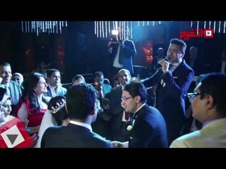 اتفرج| حمادة هلال يشعل زفاف نجلة أحمد موسي