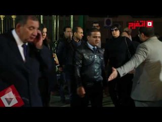 حضور نجوم الفن والإعلام عزاء «ماما نونة»